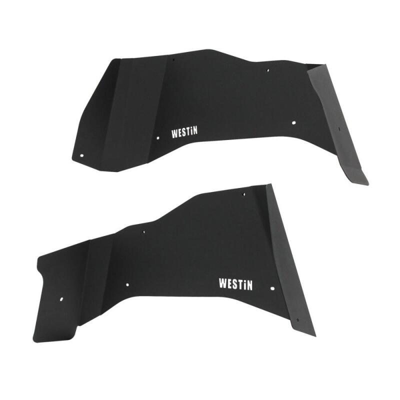 Westin Rear Inner Fenders, Textured Black, fits Jeep Wrangler