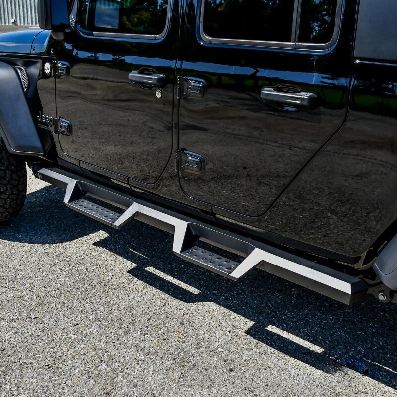 Westin HDX Drop Nerf Step Bars, fits Jeep Gladiator