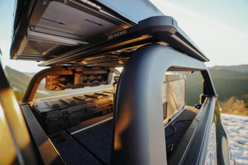 ARB Bed Rack, Black Aluminum, fits Toyota Tacoma