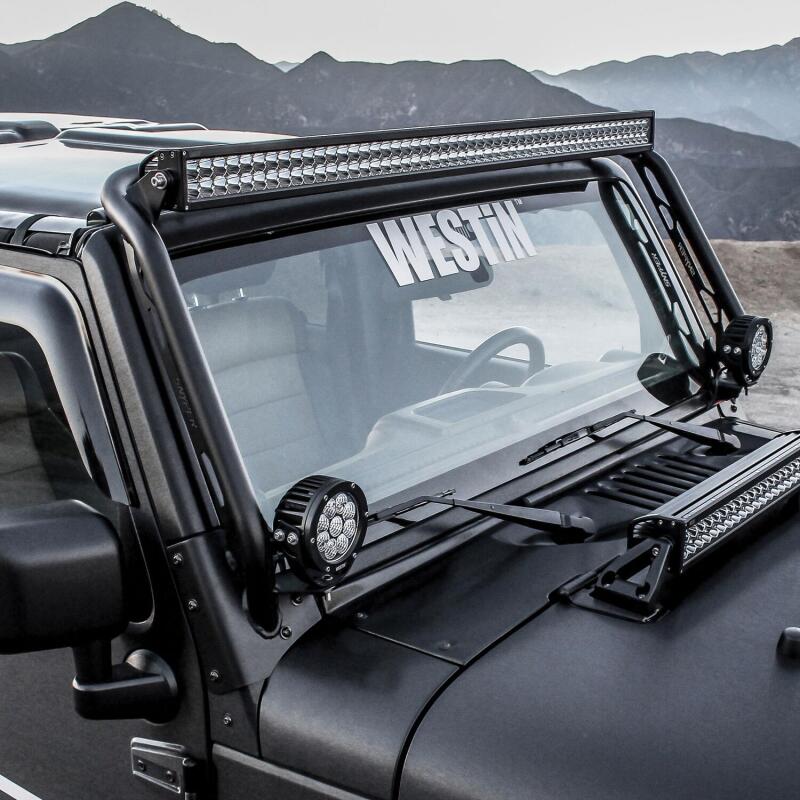 Westin Snyper Overhead Light Hoop, fits Jeep Wrangler