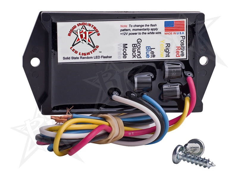 RIGID 3 Amp LED Flasher, 2 Output, 12 Volt