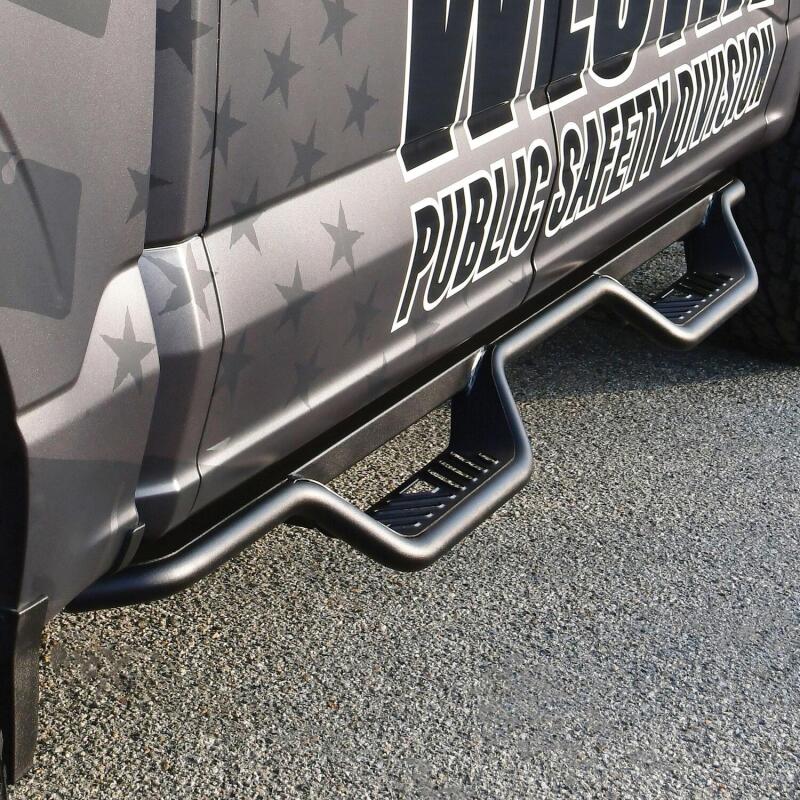 Westin Outlaw Drop Nerf Step Bars, SuperCrew/Crew Cab, fits Ford F-150