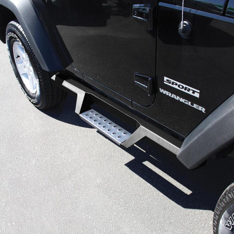 Westin HDX Stainless Drop Nerf Step Bars, fits Jeep Wrangler