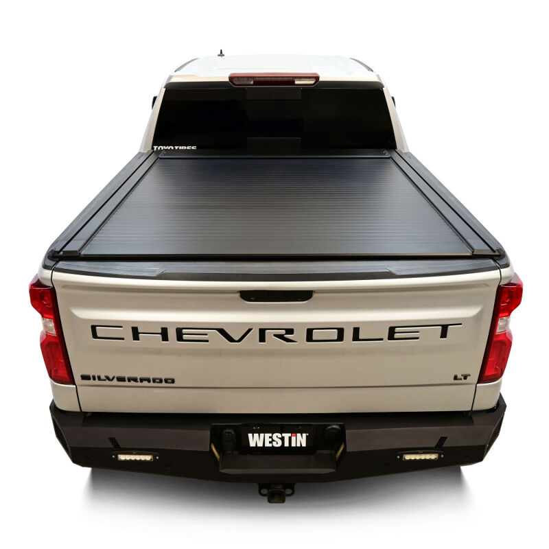 Westin Manual Retractable Tonneau Cover, 5 ft. 8 in. Bed, fits Chevy Silverado 1500