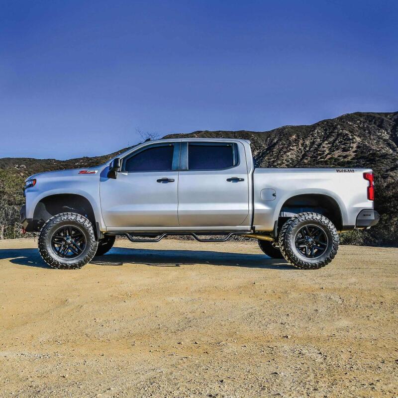 Westin Outlaw Drop Nerf Step Bars, Crew Cab, fits Chevy Silverado 1500