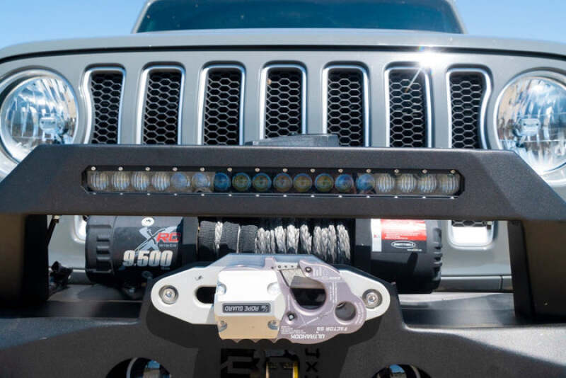 Body Armor 4x4 18 in. Single Row Blackout LED Light Bar, Combo Beam