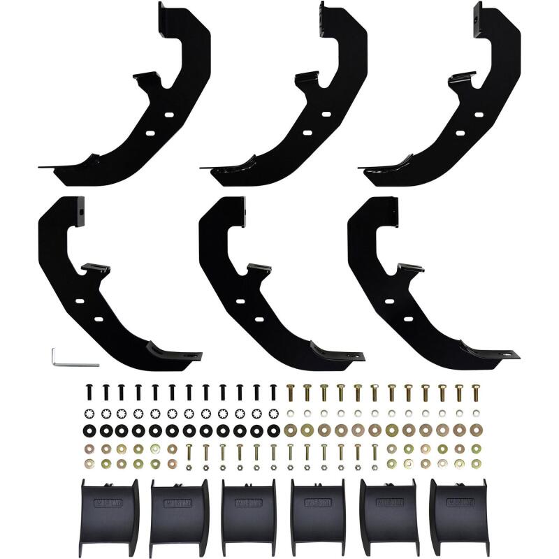 Westin PRO TRAXX 6 Oval Nerf Step Bars, Crew Cab, fits Chevy Silverado 1500