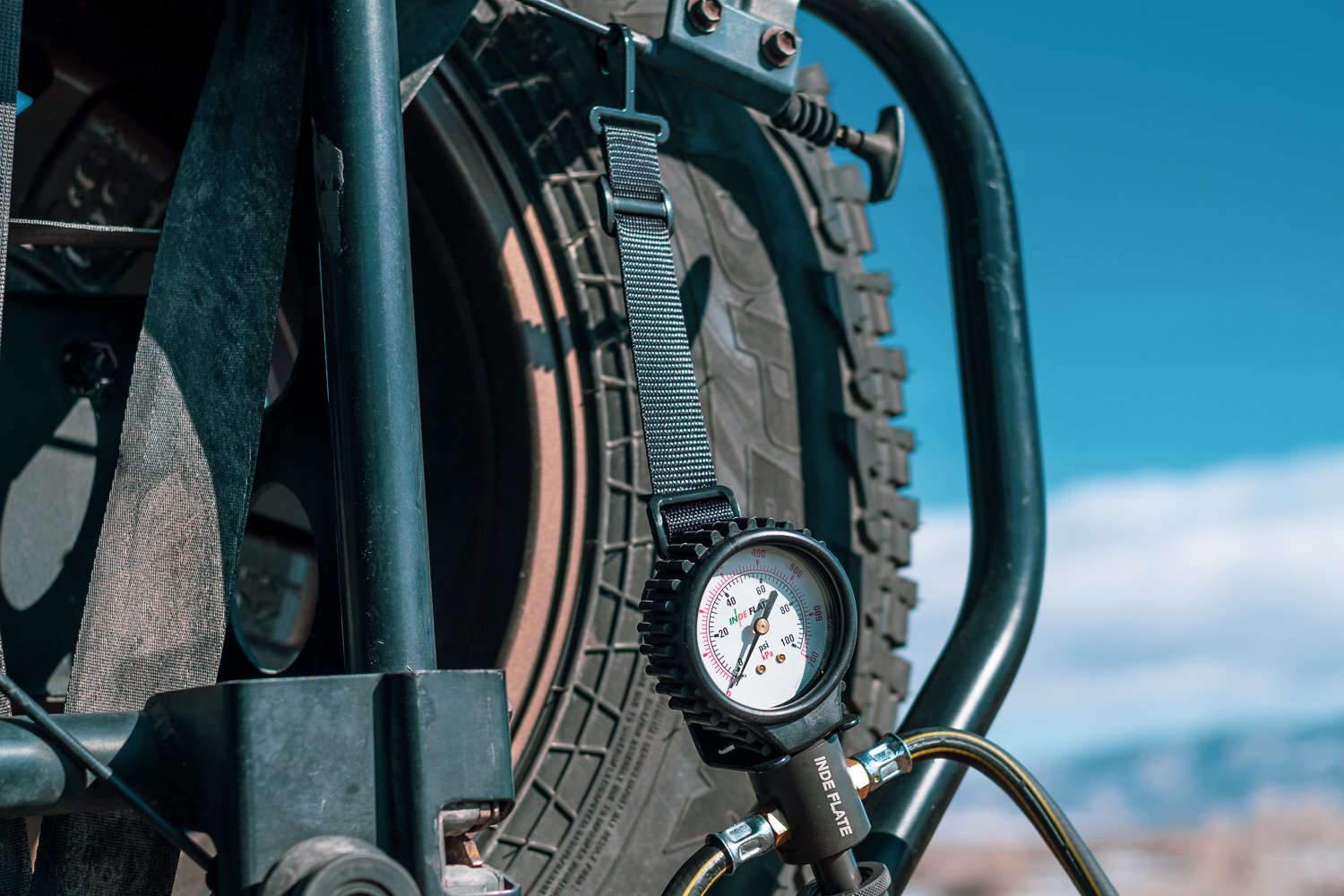 Adventure Imports Indeflate Four Hose Unit - SKU INDF4 - adventureimportsindeflate 8 - off-road overland product image