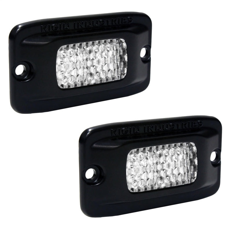 RIGID SR-M Pro Back-Up Light Kit, Flood Diffused, Flush Mount