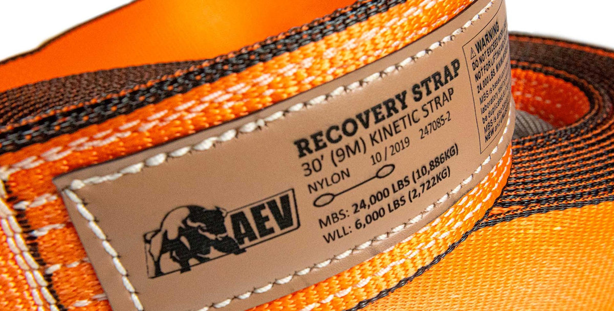 AEV Kinetic Recovery Straps - image 4
