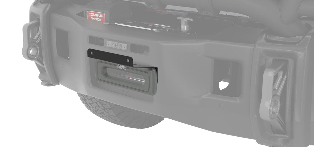 AEV Ram HD Hawse Fairlead License Plate Bracket - image 3