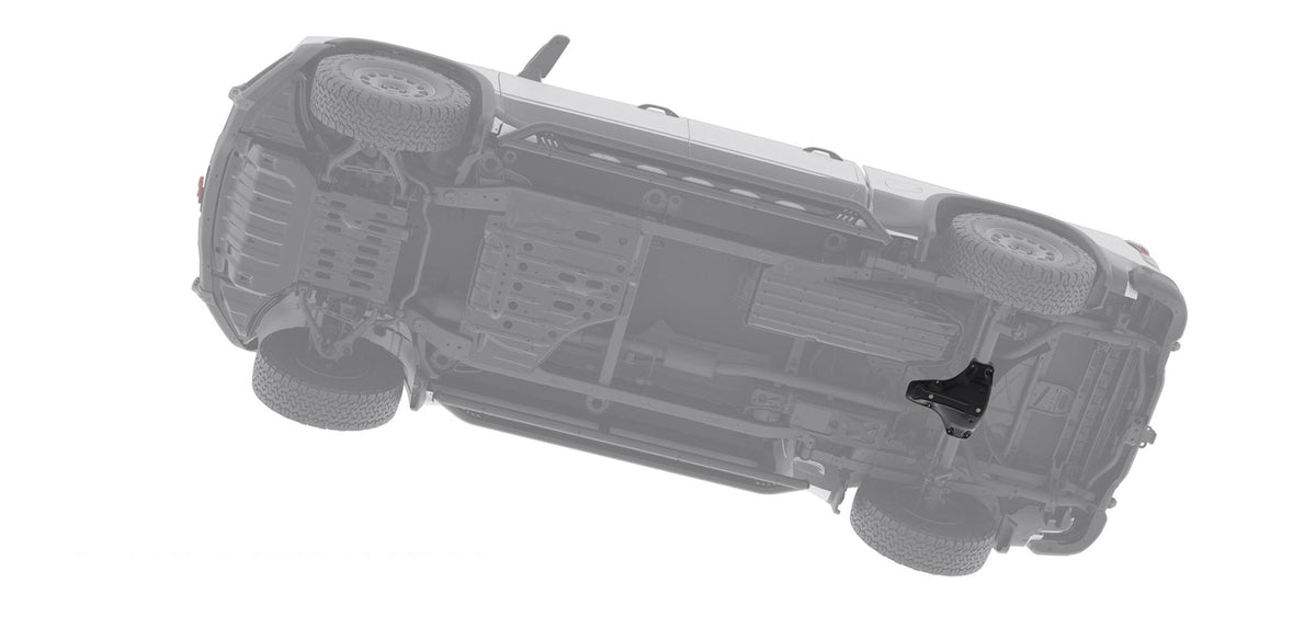 AEV Rear Differential Skid Plate for 2019+ Chevrolet Silverado 1500 and GMC Sierra 1500 - image 2
