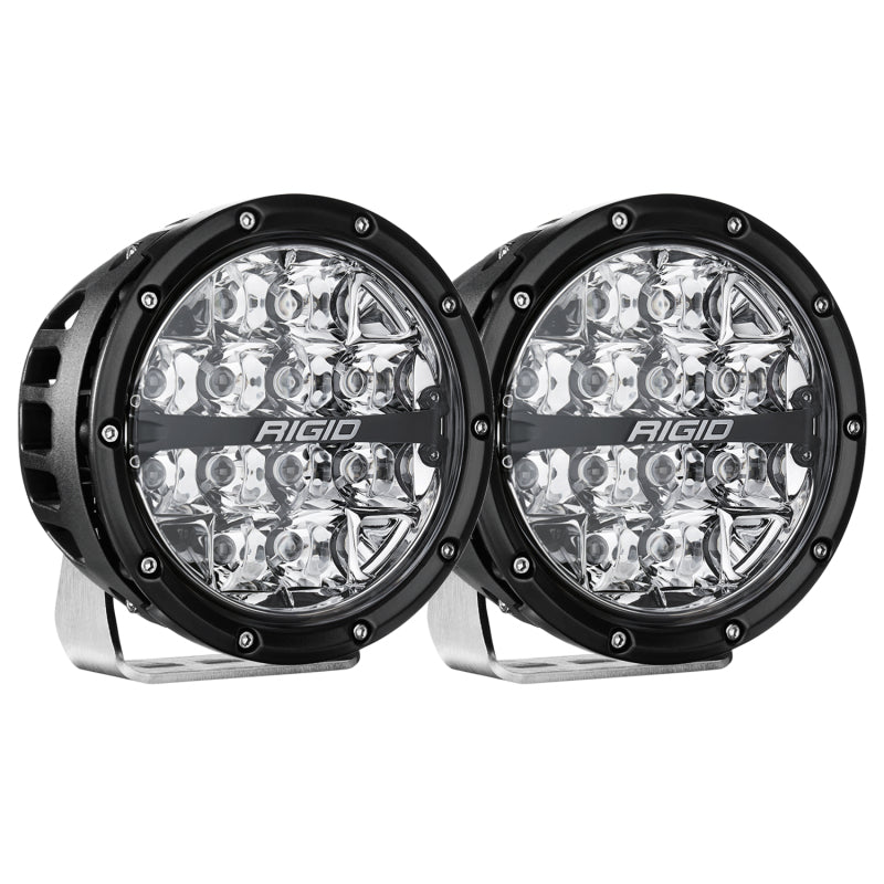 RIGID 360-Series 6 in. LED Pod Pair, Spot, RGBW Backlight
