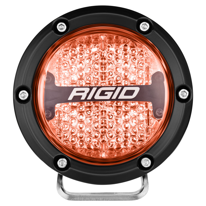 RIGID 360-Series 4 in. Off-Road LED Light Pair, Diffused, RGBW Backlight