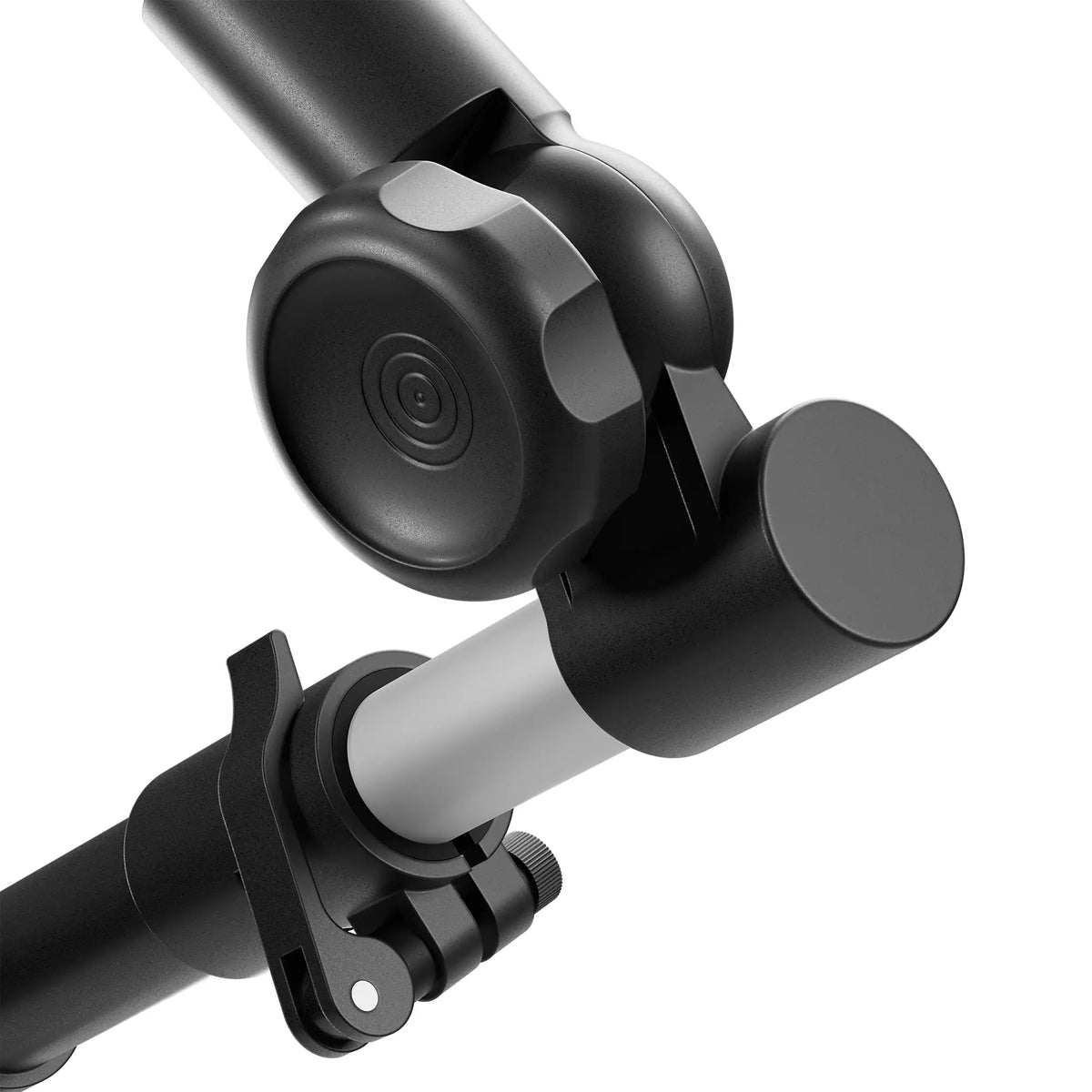 Tackform seat rail AMPS mount with telescoping arm for universal fit