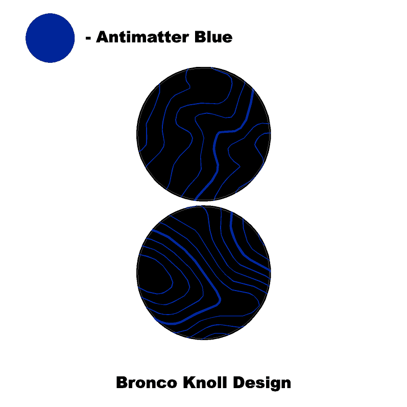 Topo Cup Holder Inserts (Printed Series + Acrylic) - 2021+ Bronco