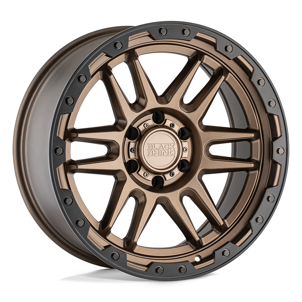 Black Rhino Apache Wheel - Matte Bronze w/ BLK RG & Bolts