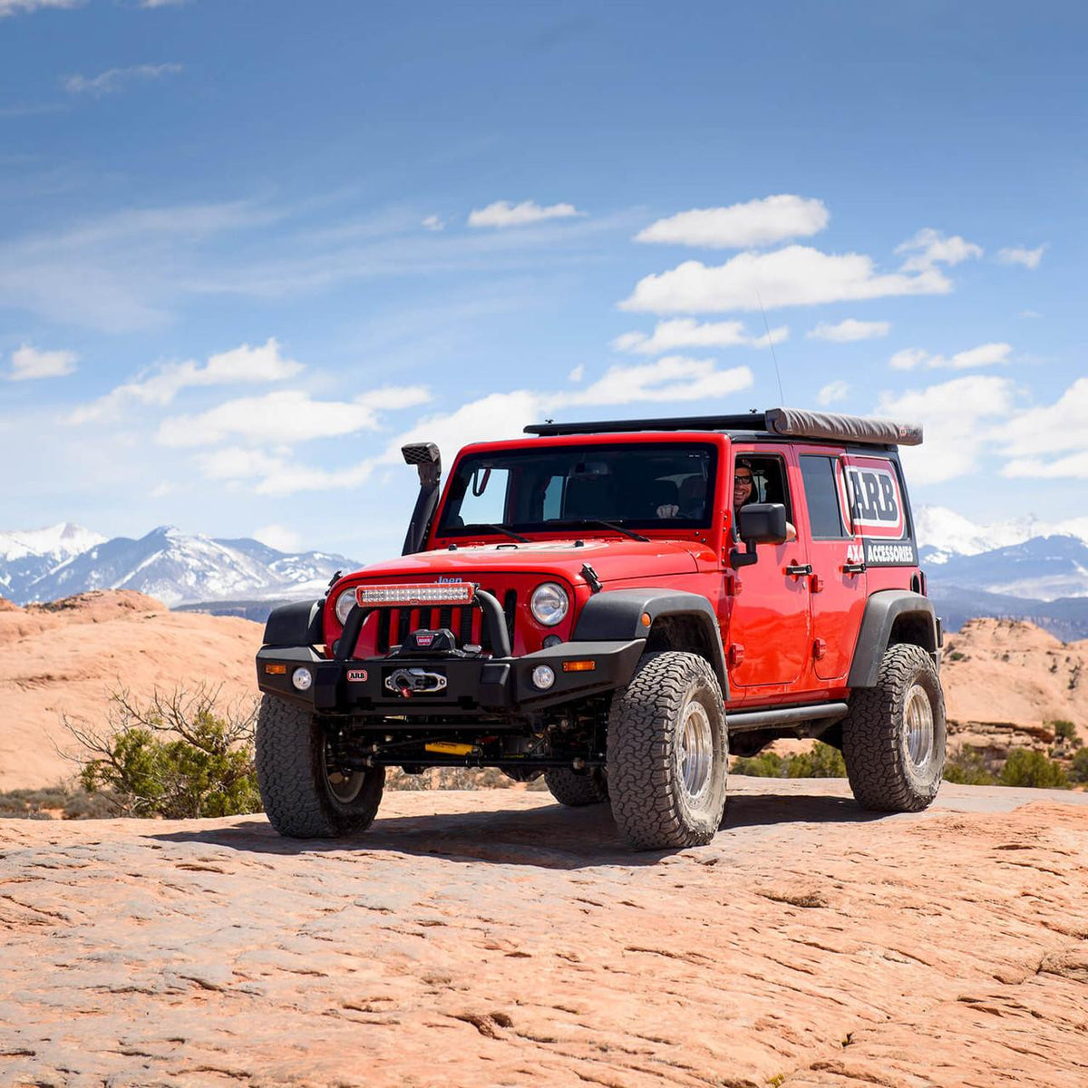 ARB Deluxe textured bumper for Jeep Wrangler JK 2007-2018