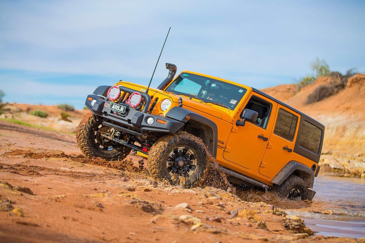 ARB Deluxe satin bumper for Jeep Wrangler JK 2007-2018
