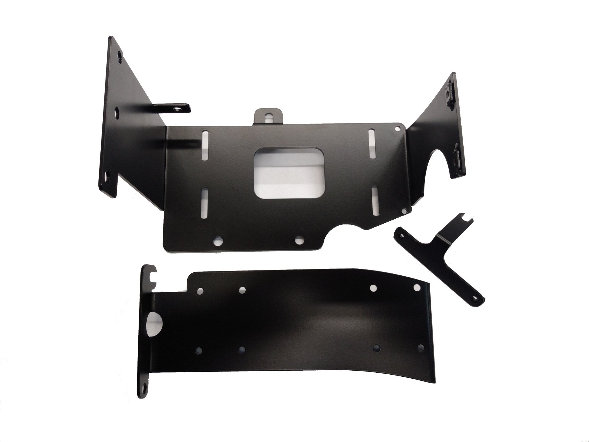 Black steel ARB mounting bracket kit for Toyota Tacoma air compressor and tank