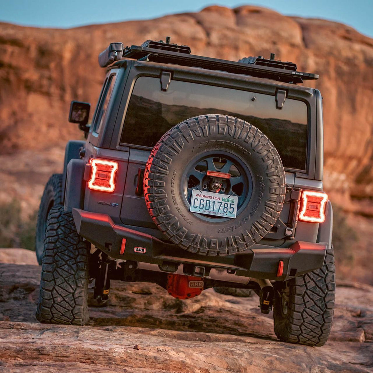ARB rear bumper for Jeep Wrangler JL 2018-2024