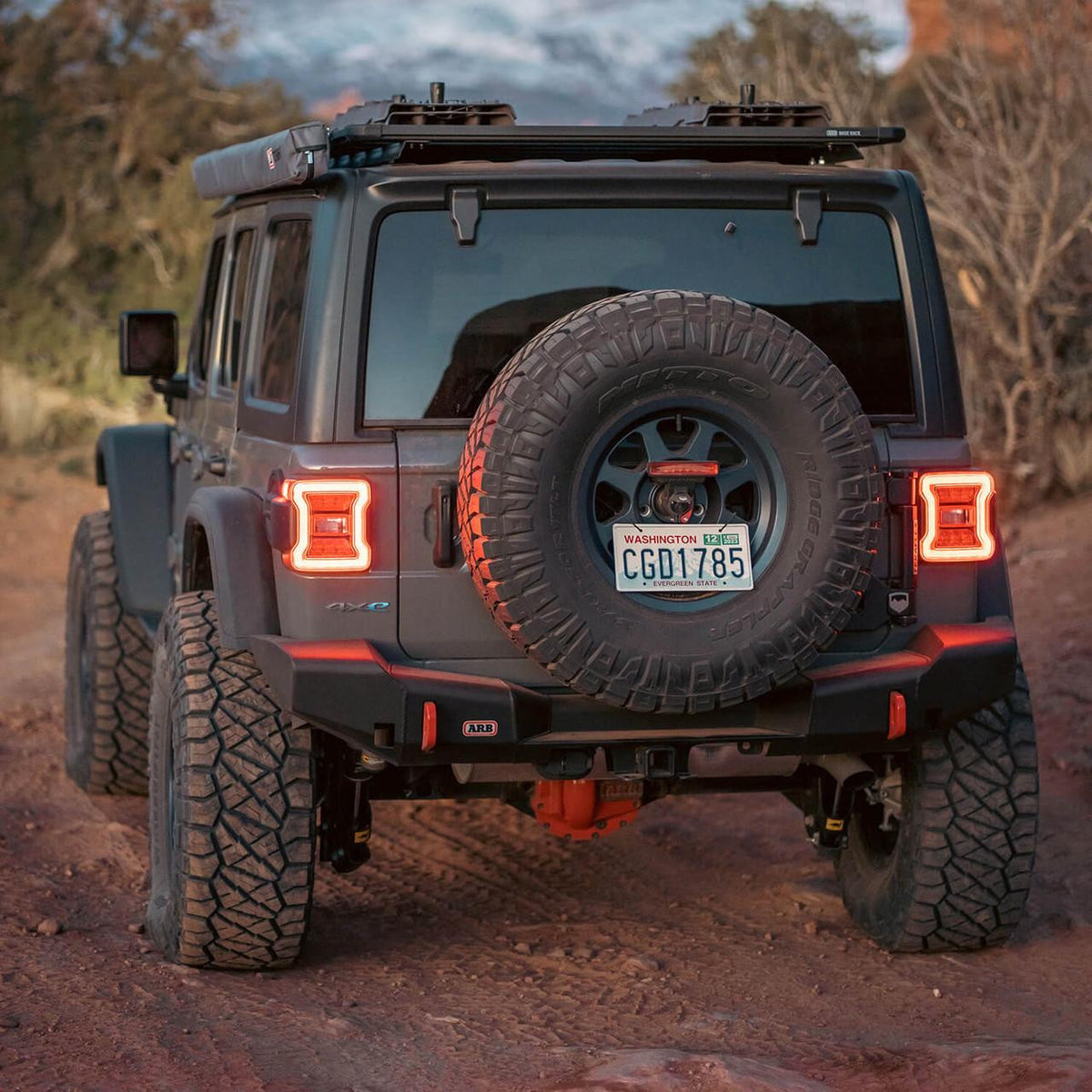 ARB rear bumper for Jeep Wrangler JL 2018-2024