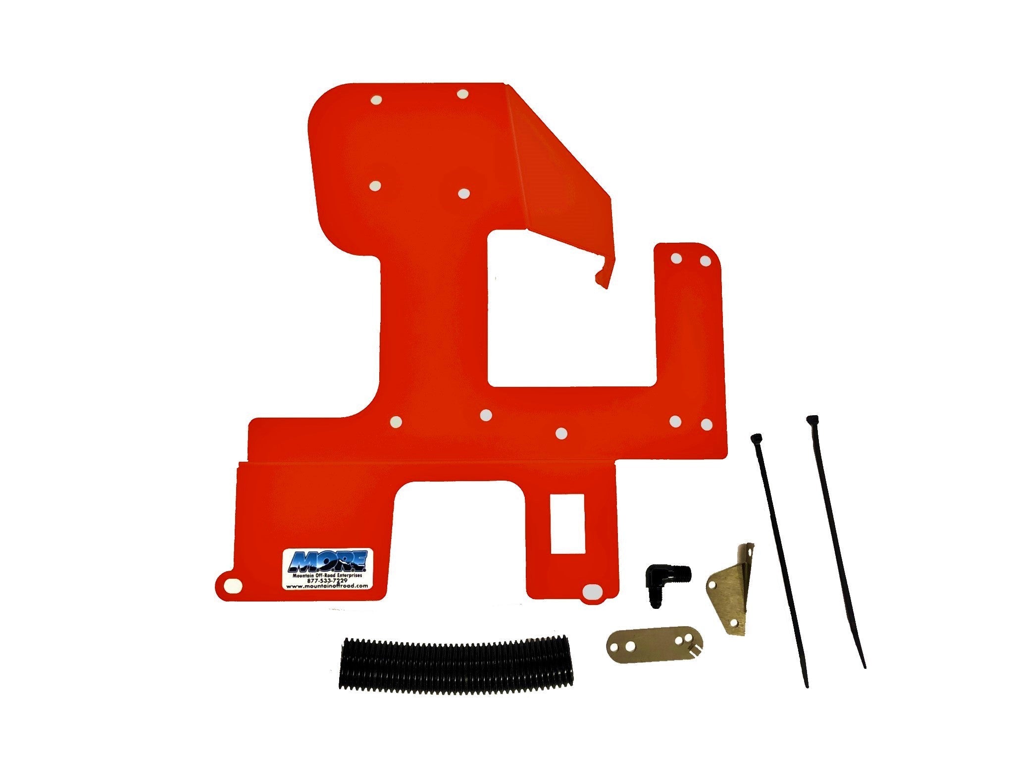 ARB twin air compressor mounting bracket kit for Jeep Wrangler JK, includes bracket and hardware