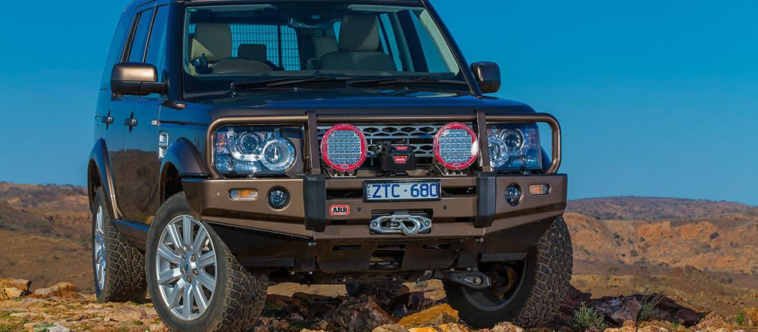 ARB winch bumper for Land Rover LR3 and LR4