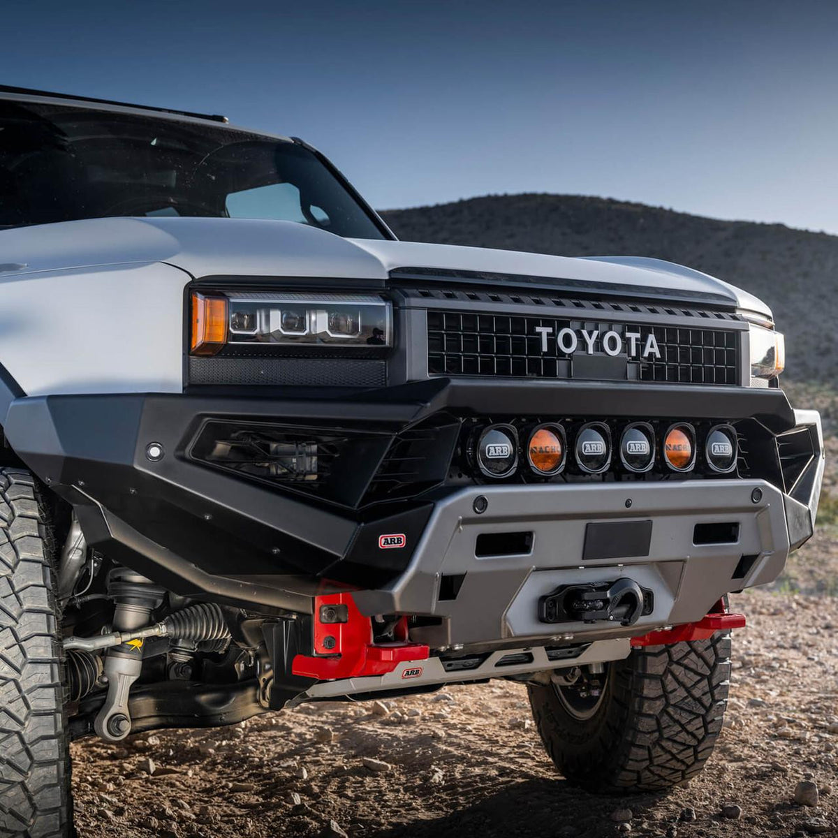 ARB Zenith Winch Bumper Bundle with Skid Plates and Fitting Kit