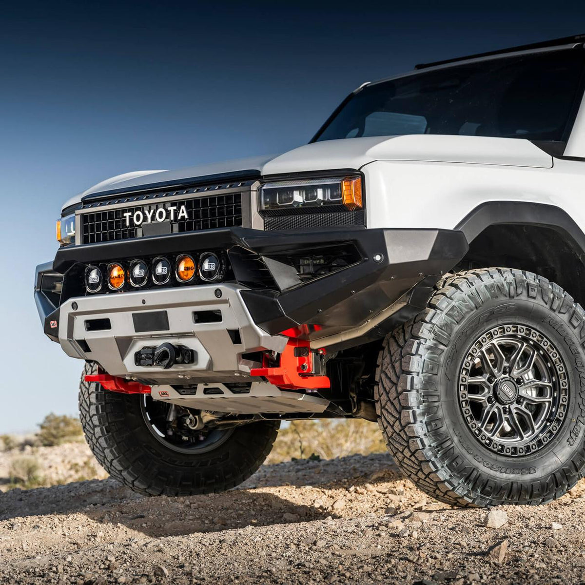 ARB Zenith Winch Bumper Bundle with Skid Plates and Fitting Kit
