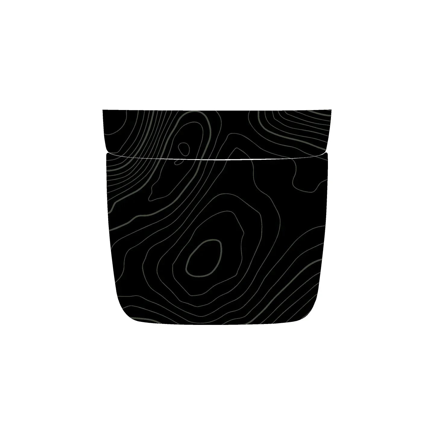 Topographic Rear Center Console Panel Protection - 2024+ Land Cruiser