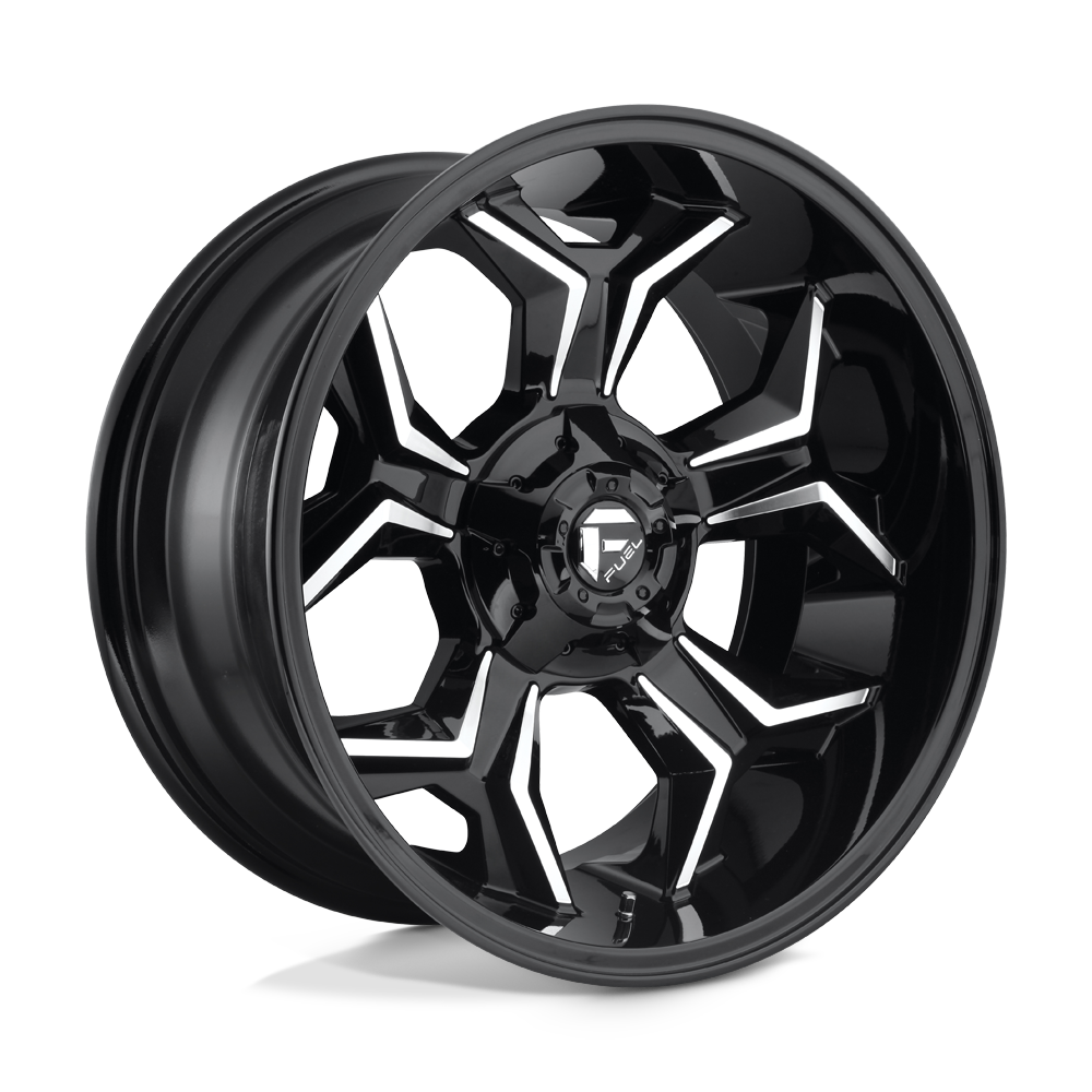 Fuel Avenger D606 Gloss Black Milled wheel, universal fit