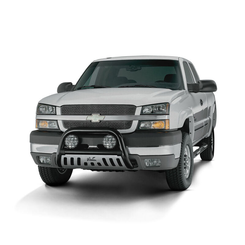 Westin Signature 3 Nerf Step Bars, Crew Cab, fits Chevy Silverado HD 2500/3500