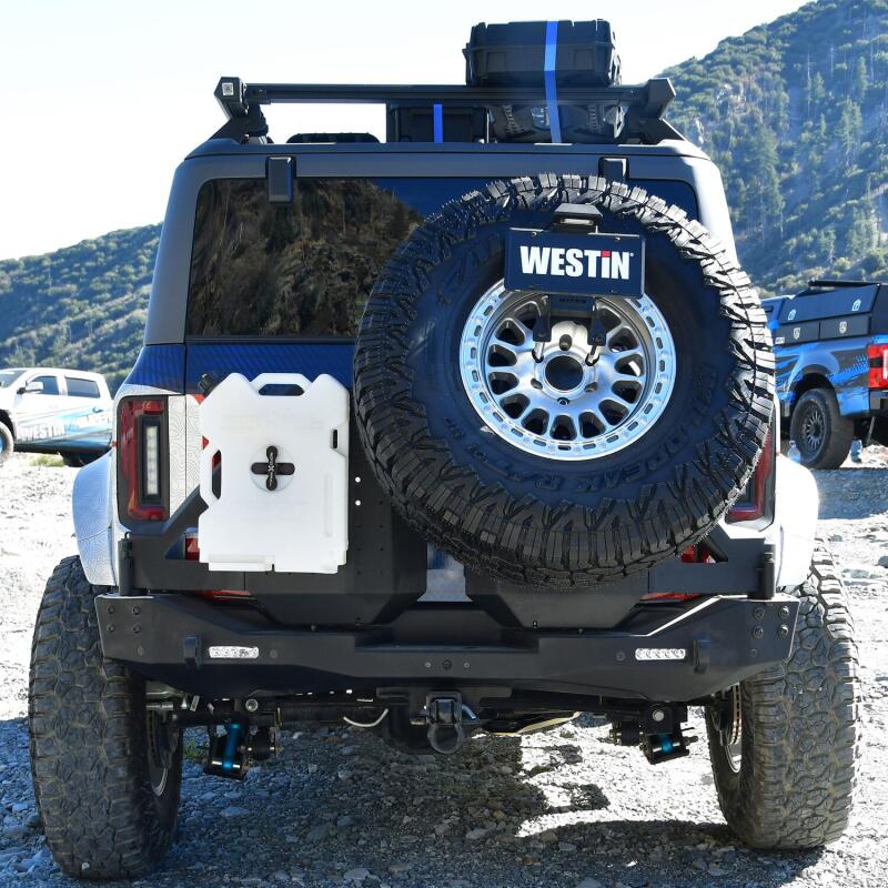 Westin XTS Rear Bumper Swingout, Driver Side, fits Jeep Wrangler