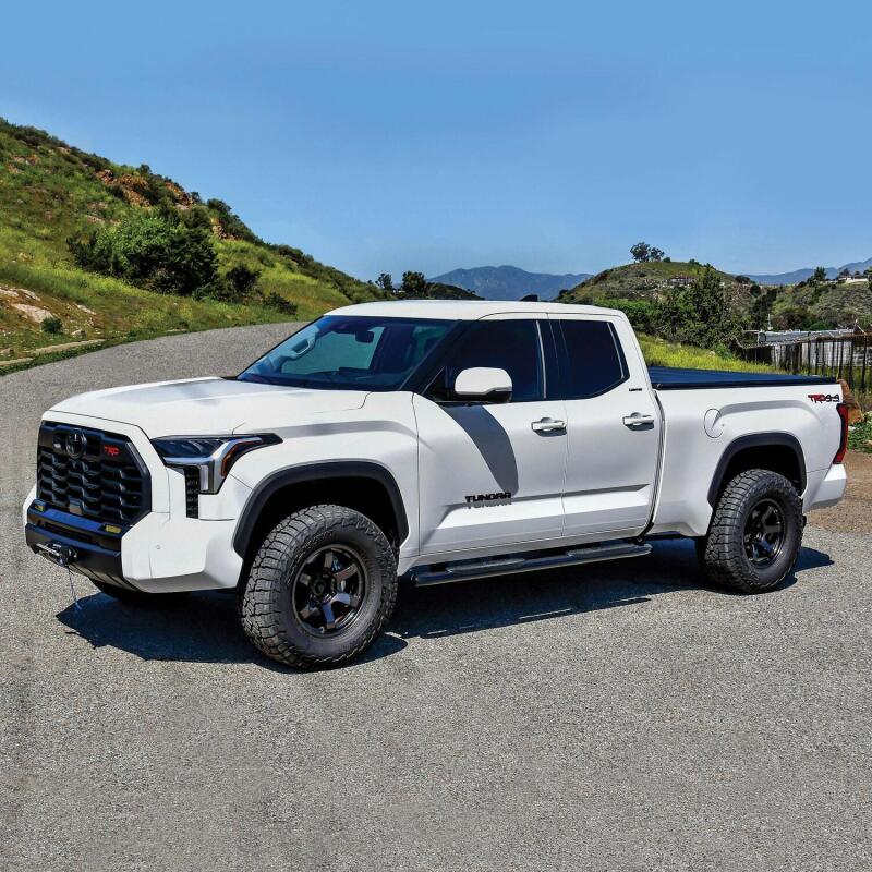 Westin PRO TRAXX 4 Oval Nerf Step Bars, Double Cab, fits Toyota Tundra