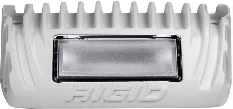 RIGID 1x2 65 Degree DC LED Scene Light, White Housing, Single