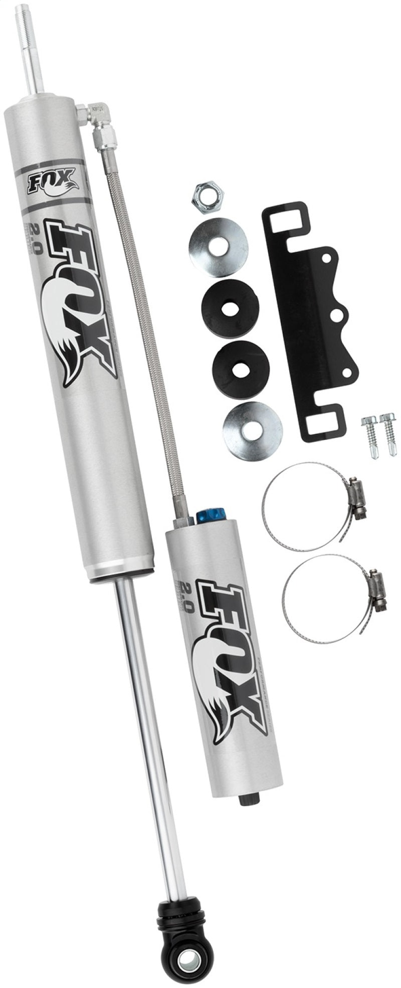 FOX 2.0 Performance Front Reservoir Shock, Adjustable (4-5 in. Lift), fits Ford F-250/F-350 Super Duty