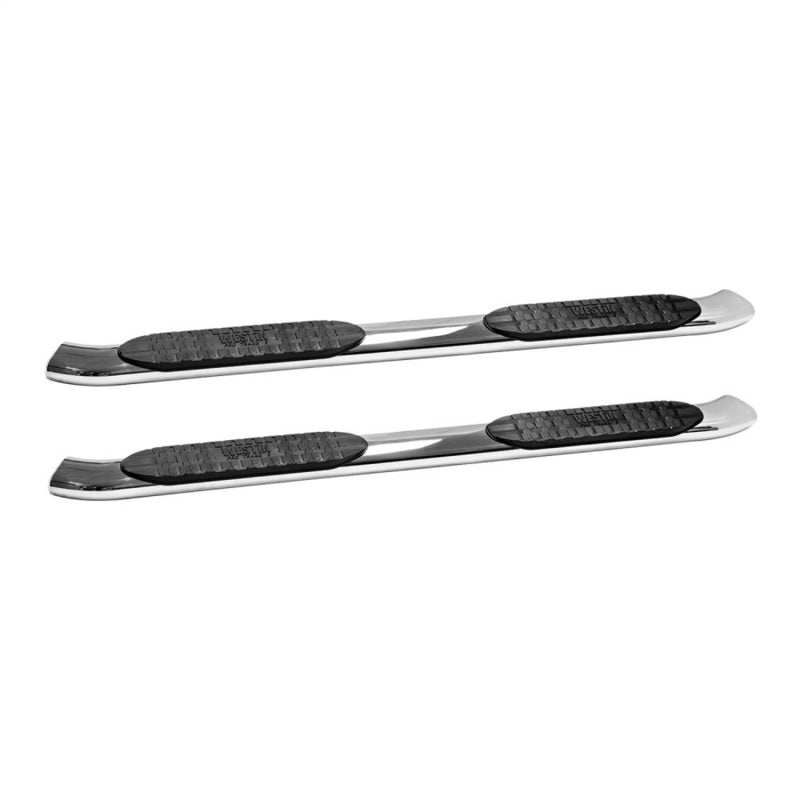 Westin PRO TRAXX 5 Oval Nerf Step Bars, Crew Cab, fits Chevy Silverado 1500