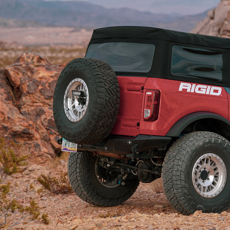 RIGID Rear Chase Pod Light Kit, fits Ford Bronco