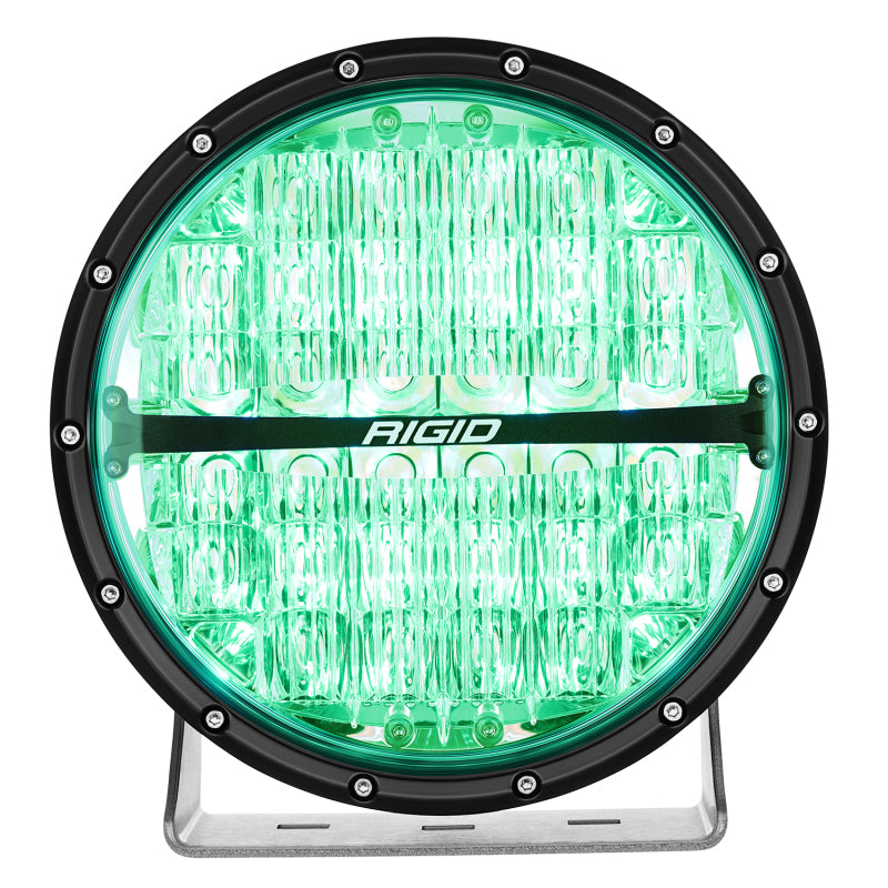 RIGID 360-Series 9 in. Off-Road LED Light, Drive Beam, RGBW Backlight