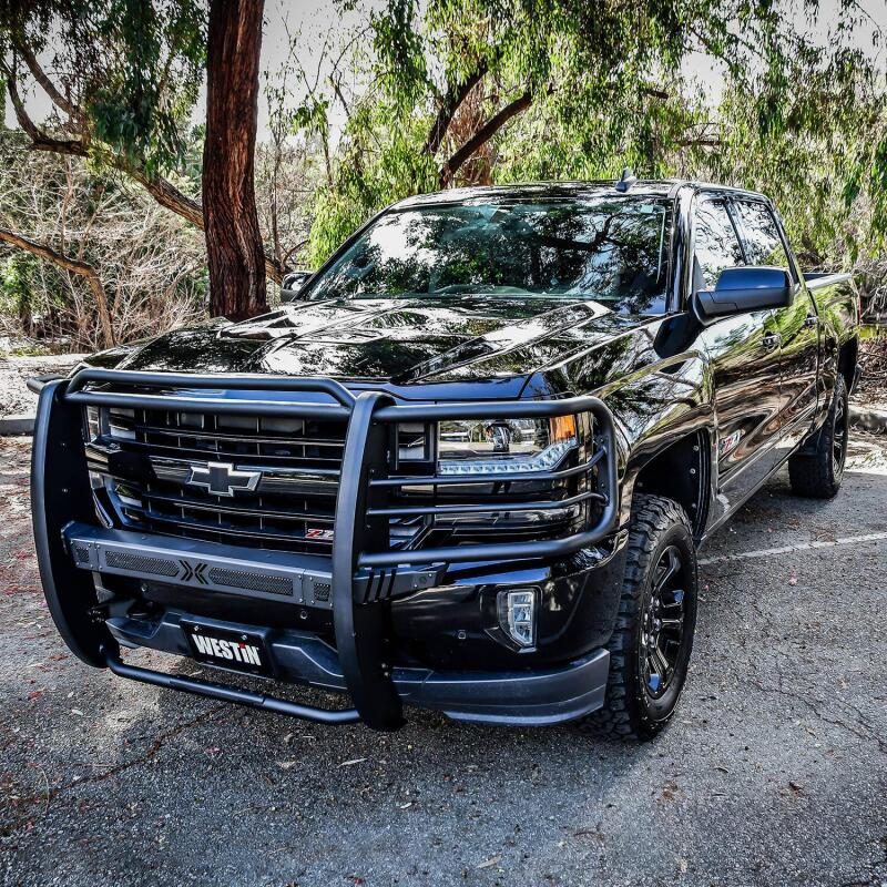 Westin Sportsman X Grille Guard, fits Chevy Silverado 1500