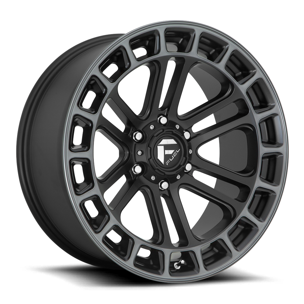 Fuel Heater D720 Matte Black DDT Machined wheel, universal fit