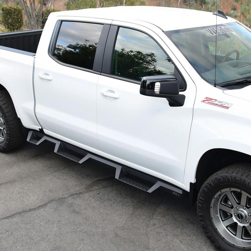 Westin HDX Drop Wheel-to-Wheel Nerf Step Bars, 5.5 ft. Bed, fits Chevy Silverado 1500