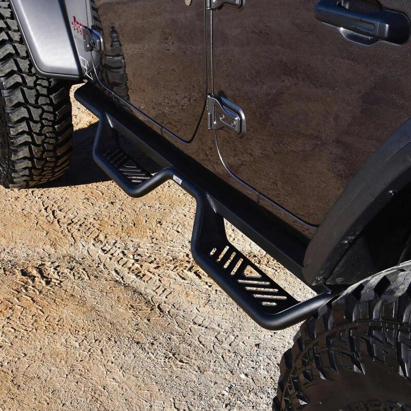 Westin Outlaw Drop Nerf Step Bars, Unlimited 4-Door, fits Jeep Wrangler
