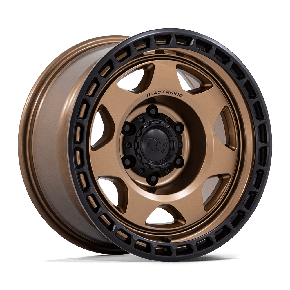 Black Rhino BR018 Voyager wheel in Matte Bronze with M-Black Lip, universal fit