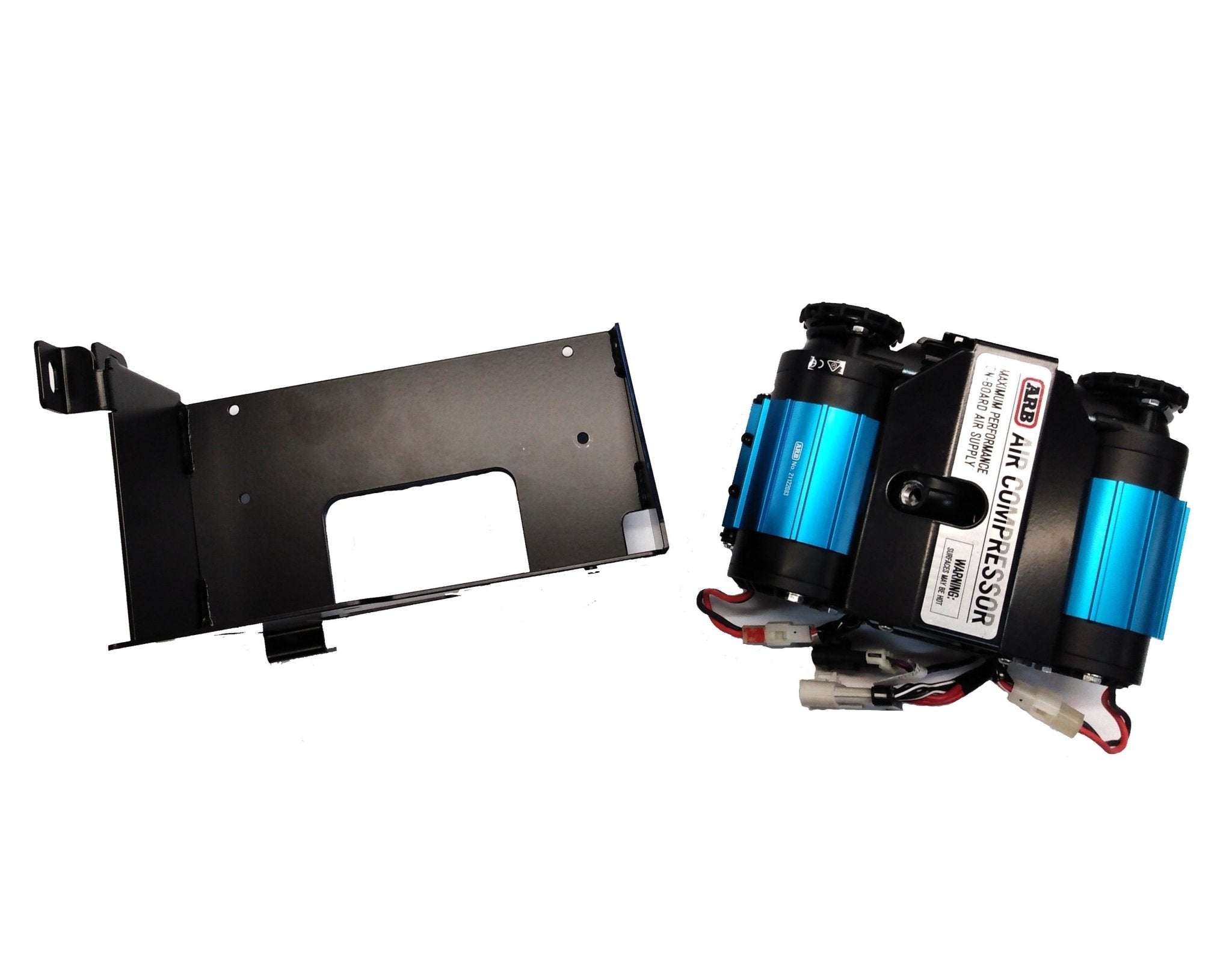 ARB twin air compressor and black mounting bracket for Toyota 4Runner Gen 5