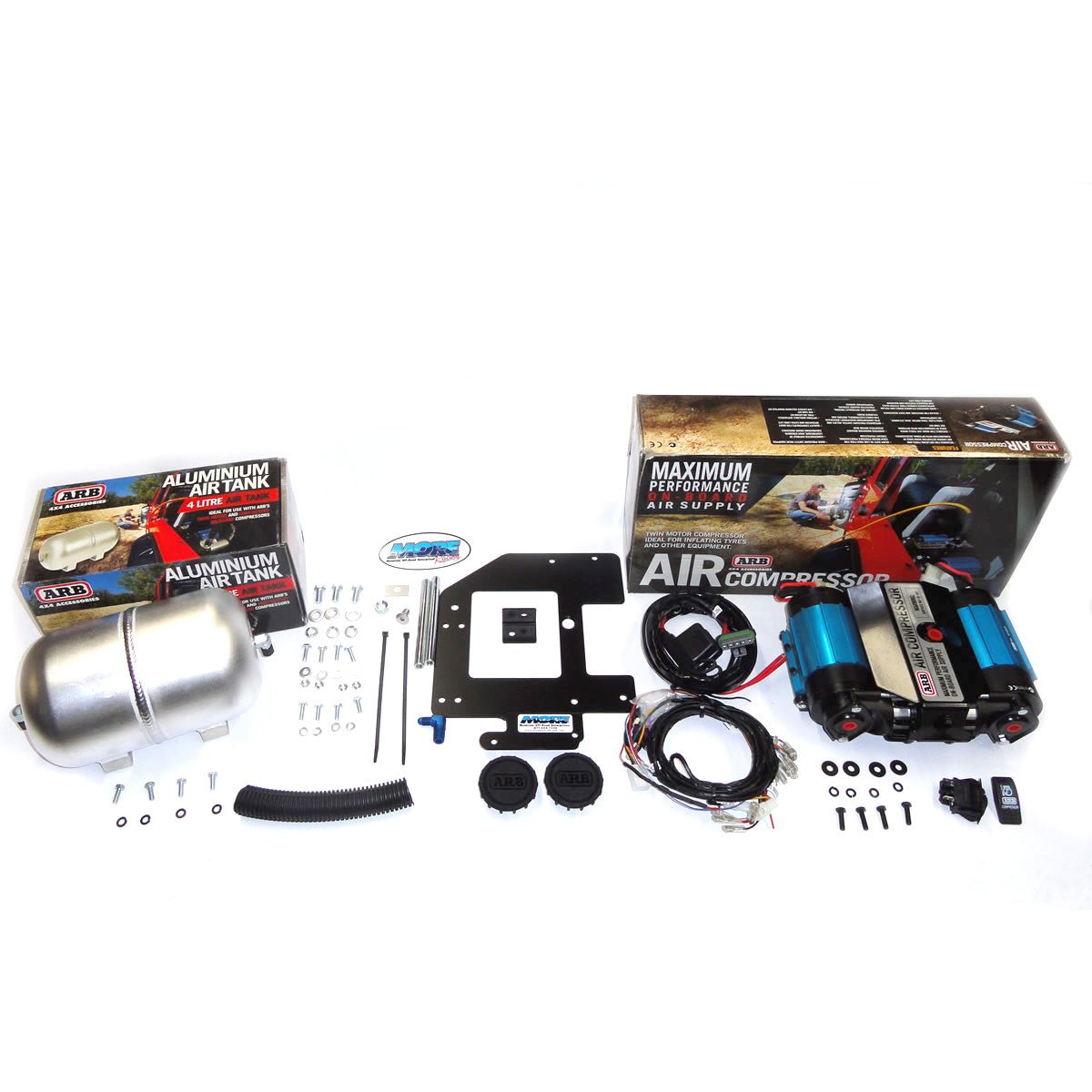 bundle-pricing-arb-mounting-bracket-arb97-arb-twin-air-compressor-ckmta12-arb-1-gallon-tank-171507-for-jeep-wrangler-tj-1997-06-wrangler-unlimited-lj-2004-06-141492 - NVMOS