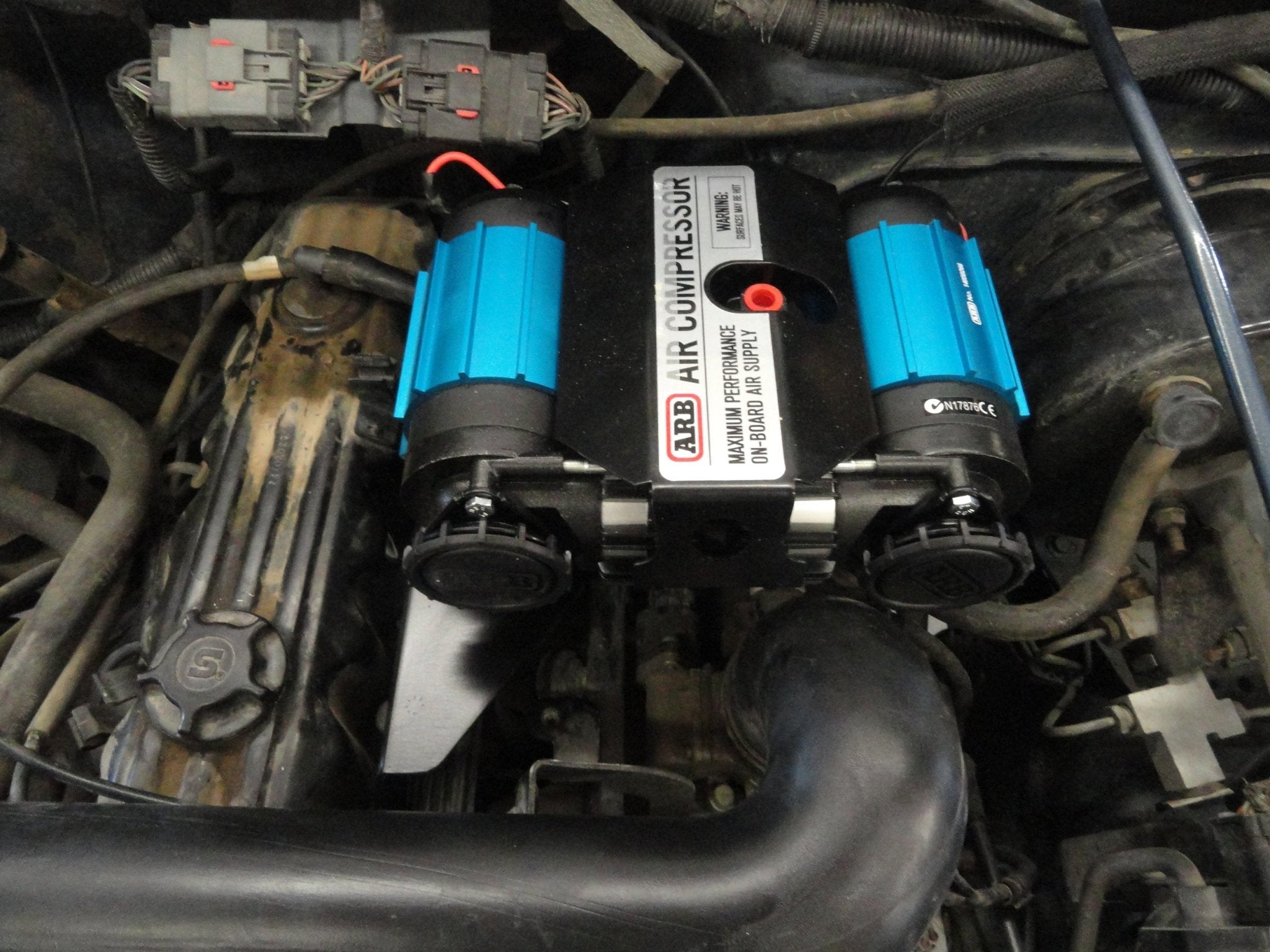 bundle-pricing-arb-mounting-bracket-arb97-arb-twin-air-compressor-ckmta12-arb-1-gallon-tank-171507-for-jeep-wrangler-tj-1997-06-wrangler-unlimited-lj-2004-06-978477 - NVMOS