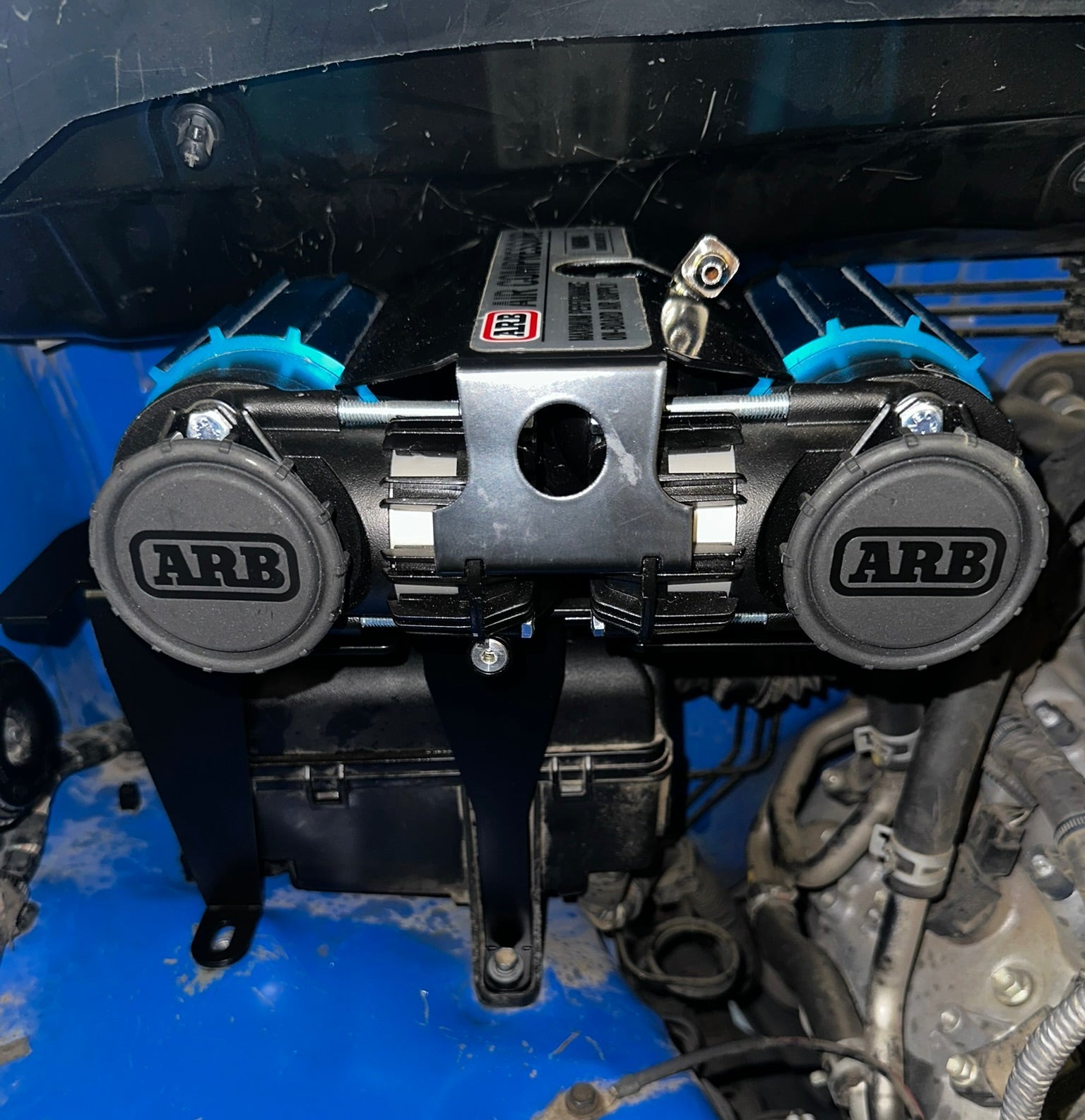 bundle-pricing-arb-mounting-bracket-for-mounting-arb-twin-air-compressor-only-arbtun2g-arb-twin-compressor-ckmta12-for-toyota-tundra-gen-2-2007-21-445591 - NVMOS