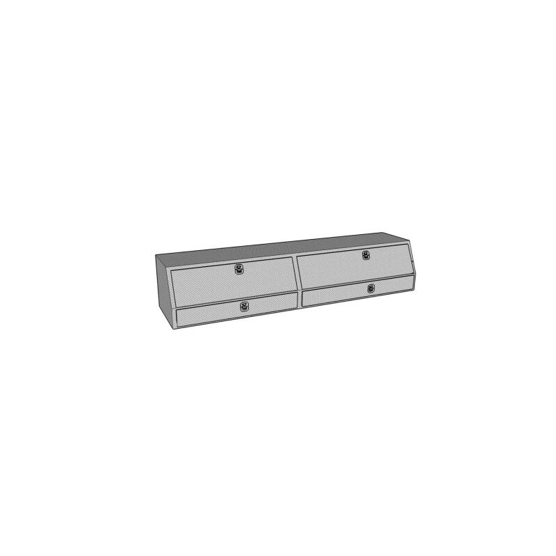 Westin Brute Contractor TopSider Tool Box, 96 in. with Drawers and Doors